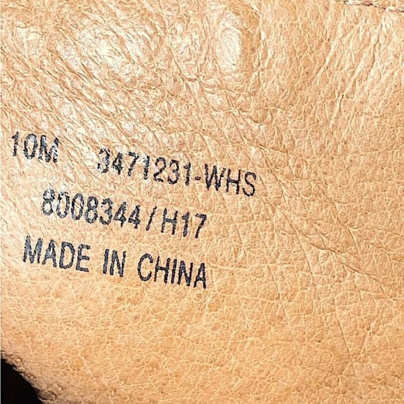 Frye DANI Pickstitch Shield Brow Leather Sandals Size 10 M - Picture 5 of 6